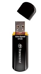 31f0H2mF7JL. SL250  Transcend JetFlash 600 64GB USB Stick für 64,90 Euro