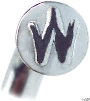 Wheelsmith Spokes (Pack of 50), Silver, 2.0x298mm by Wheelsmith
