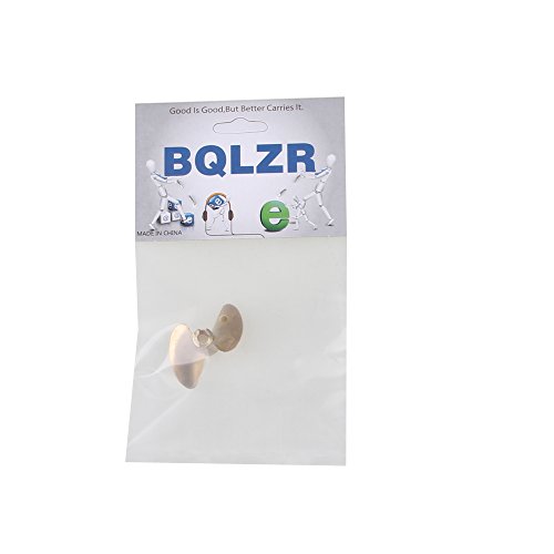 BQLZR 435/2 RC Boat Copper Propeller Two Leaves Hole 4MM Diameter 35MM Pitch1.4MM