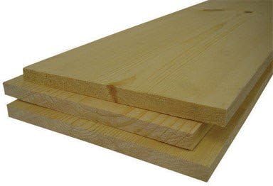 Thunderbird Forest Pine Boards 1 " X 12 " X 8 ' Pine