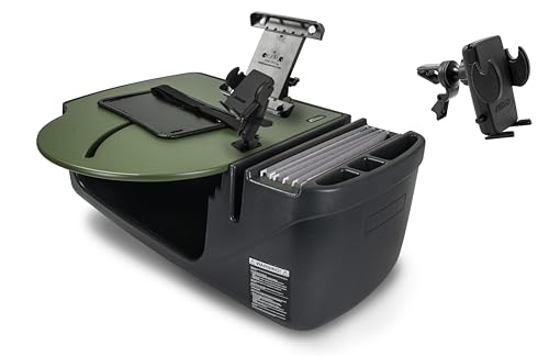 AutoExec Roadmaster Car Desk and Portable Workstation with Phone Mount, Tablet…