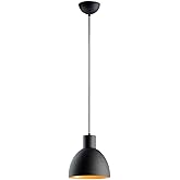 Maxim Cora-One Light Pendant-8.75 Inches Wide by 8.75 inches high-Black/Gold Finish -Traditional Installation