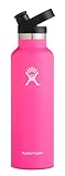 Hydro Flask 21 oz Water Bottle, Sport Cap - Flamingo