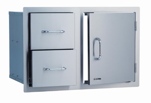 Bull Outdoor Products 25876 Stainless Steel Door Drawer Combo