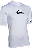 Quiksilver Mens QuiksilverTM All Time Short Sleeve Rashguard Aqywr03000