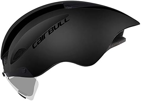 mnoMINI Cairbull WINGER II MTB Road Bike Bicycle TT Racing Cycling Helmet with Lens Helmet Cycling Helmet Lightweight Mountain Bike Helmet Adjustable Cycling Helmet Adult Men Road Cycling