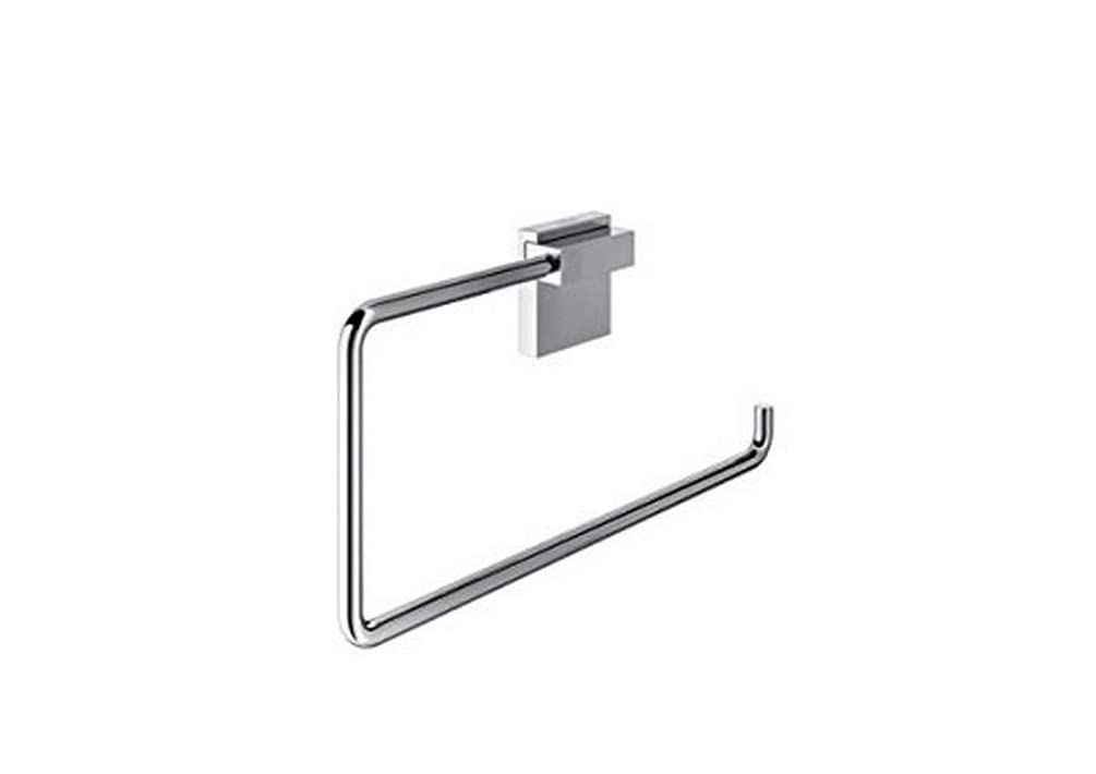Roca Chrome Metal Towel Ring