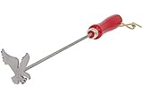 BBQ Fans Eagle Branding Iron For Steak, Buns, Wood & Leather