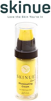 SKINUE Illuminating Cream for Acne-Prone Skin enriched with Immunized Camel Whey | Hypoallergenic Cream | For Daily Use | Made in France | 1 Fl. Oz