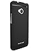 SUPCASE Premium Ultra Slim Fit TPU Case for HTC One M7 Smartphone (Black, Free Screen Protector Included)