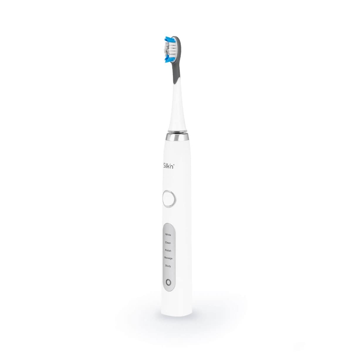 Silk'n SonicSmile - Sonic Electric Toothbrush for Cleaner, Whiter Teeth - 5 Settings - Interval Timer - Waterproof (IPX7) - White - 1 Piece