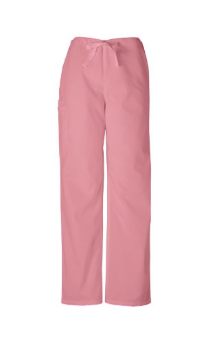 Cherokee Workwear Scrubs Unisex Cargo Pant, Pink Blush, 2XL  / Tall