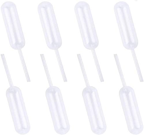 Guagua 4ML Plastic Dessert Pipette Mini Pipette 40Pcs Squeeze Dropper