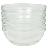 Greenbrier Mini Prep Bowls Pack of 4, 3.5in, Transparent (Kitchen)