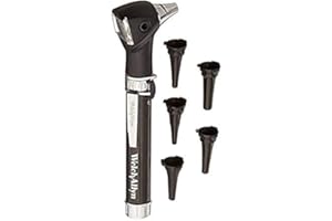 Welch Allyn Pocket Fiber Optic Otoscope Black (22840)