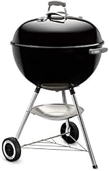 Weber Classic Kettle Charcoal Barbecue 57 cm Porcelain Enamelled Lid Bowl view 17