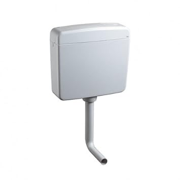 Aquashine® Hochwertiger Universal WC Spülkasten || TWIN 2-Mengen Spülkasten || vollisoliert || Anschluss links/rechts/mittig 