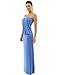 PattyBoutik Women's Strapless Pleated Blouson Maxi Dress