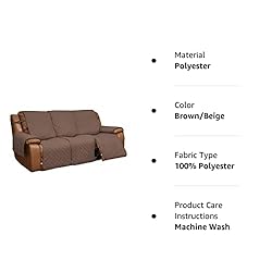Easy-Going Recliner Sofa Cover, Reversible Couch