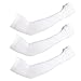BYINN UV Sun Protection Cooling Arm Sleeves for Men Women Youth Kids Cool Long Sleeves to Cover Arms Sports Gloves Golf Cycling Running Driving Baseball Basketball Tattoo Cover Sleeve 1 Pair/ 3 Pairs