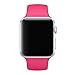 Apple Watch Band, Perman Sports Comfort Smooth Silicone Smart Watch Replacement Bracelet Strap Band Watchband for Apple Watch 38mm Hot Pink