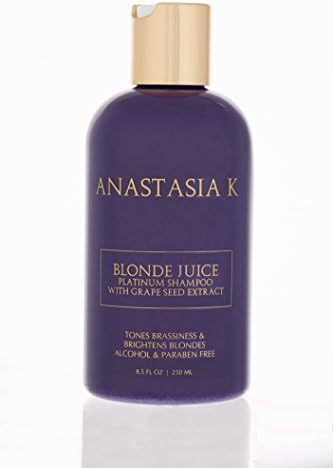 Powerful Purple Shampoo - Tones Brassiness and brightens blondes, Color Treated, Silver, Grey Hair - ALCOHOL AND Paraben Free, NO ANIMAL TESTING, made in the usa