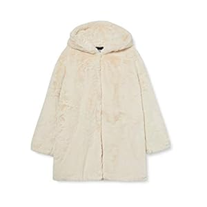 Urban Classics dames mantel Ladies Hooded Teddy Coat