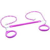 CREATIVE CEDAR DESIGNS Standard Trapeze bar W/Rings - Pink, One Size