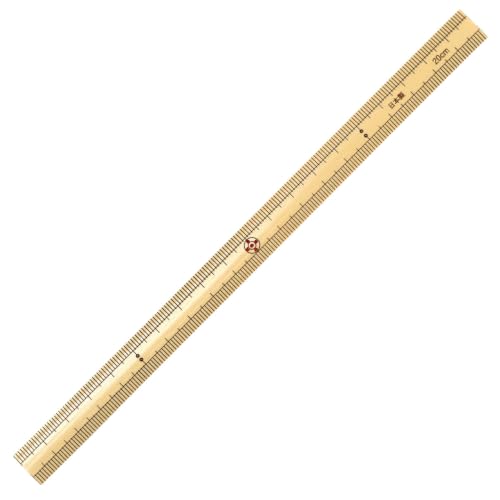 三友教材 竹尺 20cm 細巾 薄手 SAN10732