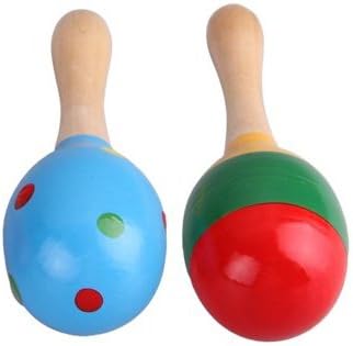 wooden maracas baby