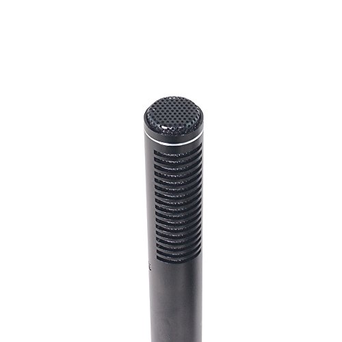 Bestshoot Condenser Interview Microphone Photography Shotgun Mic for Video Camcorders Canon Nikon DSLR DV Camcorder 11 inches/27cm Camera Microphone with Metal Holder, Anti-Wind Foam Cap XLR Cable - Thumbnail 4