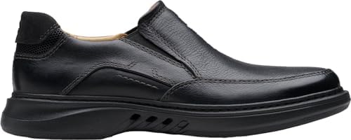 Amazon.com | Clarks Men's Badell Seam Oxford, Black Nubuck, 10