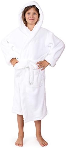 Indulge Customized Plush Hooded Soft Fleece Bathrobe Gift Selections for Girls & Boys