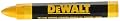 DEWALT DWHT72721 Yellow Lumber Marking Crayon 2 pack