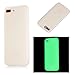 iPhone 7 Plus Case,Walcase [Shockproof] Luminous Silicone Gel Protection Shell Noctilucous Light Up Shining Glow In The Dark Back Bumper Case Cover for 5.5 Inch Screen iPhone 7 Plus 2016,Fluorescent