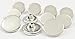 New ~SMOOTH POLISHED SILVER~ 11-Piece PREMIUM Designer Grade METAL FASHION BUTTON SET For Single Breasted Blazers Sport Coats & Jackets ~ METALBLAZERBUTTONS.COM
