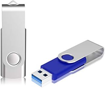 128GB USB 3.0 Flash Drive KEATHY Thumb Drives 2 Pack Data Storage Swivel Memory Stick USB Drives