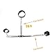 SM Expandable Stainless Steel Spreader Bar Set – Bondage Toys with Handcuffs and Collars – BDSM Restraint Kits for Women, Couples Games,Metallicthumb 2