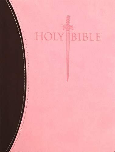 KJVER Sword Study Bible: King James Version Easy Read, Chocolate/Pink Ultrasoft, Personal Size