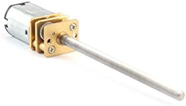 AUWU Screw Threaded Shaft DC Gear Motor 12V M355MM GA12YN20 for Fixed Wing Landing Lift Mechanical Arm Robot