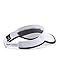 Under Armour Men's Shadow Visor 3.0, White (100)/Black, One Size Fits All