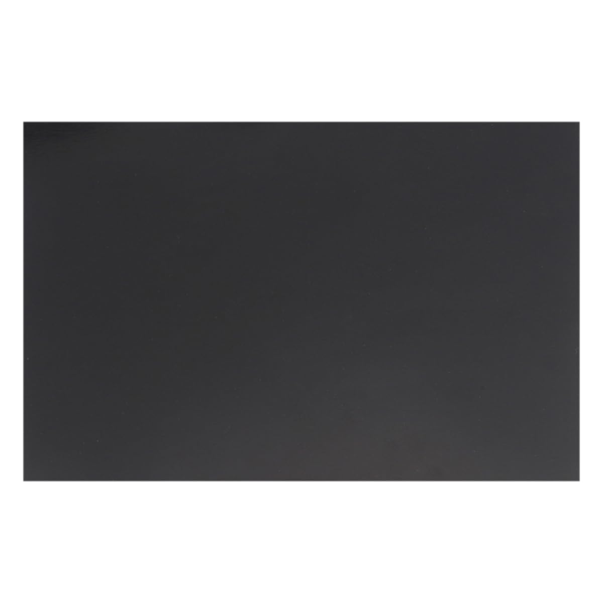 Musiclily 20x25cm Acoustic Guitar Self Adhesive Pickguard Blank Material Scratch Plate Sheet, Black