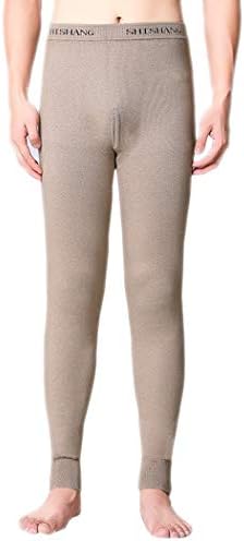 Warm pants Men's Thermal Performance Underwear, Pure Cashmere Thick, Base Layer, Medium Weight Soft Wool Winter