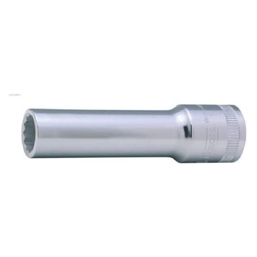 Bahco 7805DM-18 Bi-Hex Deep Length Socket, Silver, 1/2-Inch, 18 mm