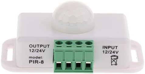 F Fityle Dc 12v 24v 赤外線センサー モーションセンサ Pirモーションセンサースイッチ 人感センサー 実用