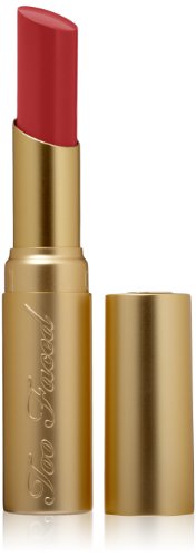 Too Faced La Creme, Coral Fire, Red, 0.11 Ounce (Best Coral Red Lipstick)