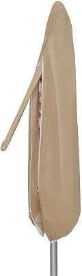 Amazon Com Protective Covers 1174 Tn Weatherproof Umbrella Cover Fits Umbrellas 8 5 X 11 Feet Tan Patio Umbrella Lights Garden Outdoor
