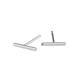 S.Leaf Minimalist 925 Sterling Silver Stud Earrings Bar Earrings Line Earrings Stick Earrings