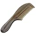 Natural Ox Horn Comb Width Tooth Horn Comb Anit-Static Horn Comb for Hair curler