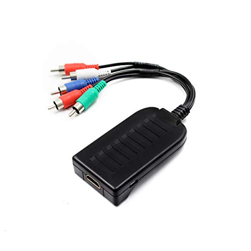 Female YPBPR RGB Component Video Audio to HDMI Converter for PSP HDTV XBOX - Thumbnail 2